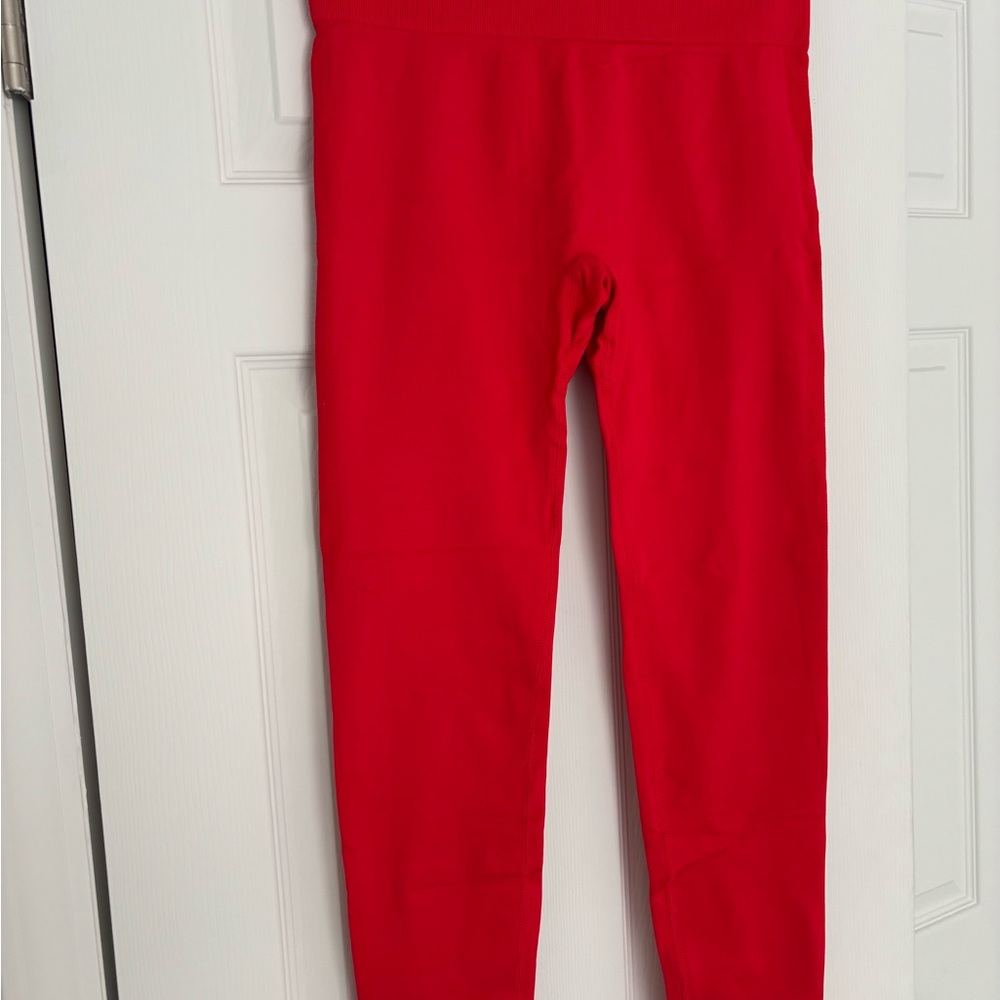 NEW Vibrant Red Leggings